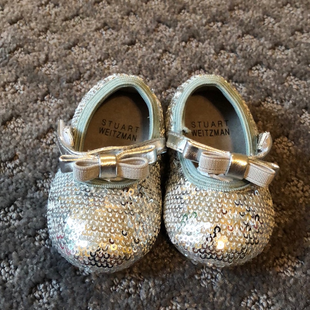 Stuart Weizman baby girl shoes!